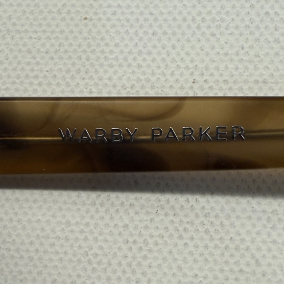Warby Parker Eyeglasses Frame Huxley 210 48 22 145 Whiskey Tortoise Matte Brown - Picture 5 of 7
